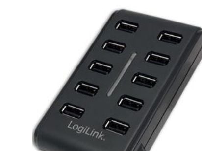 2Direct UA0125, USB 2.0, USB 2.0 Type-A, 480 Mbit/s, musta, Pyöreä kaapeli, AC