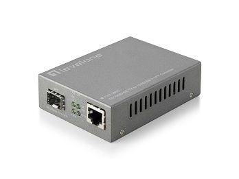 LevelOne Web Smart Series FVS-3800 - Fibermediekonverterare - 100Mb LAN - 10Base-T, 100Base-TX, 100Base-X - RJ-45 / SFP (mini-GBIC)