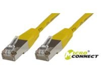 Microconnect SSTP6005Y, 0,5 m, Cat6, S/FTP (S-STP), RJ-45, RJ-45, Keltainen