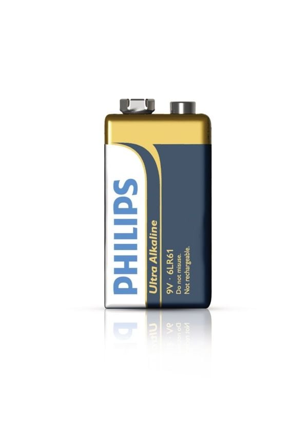 Philips ExtremeLife+ 6LR61E1B - Batteri 9V - alkaliskt