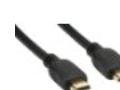 InLine HDMI-kabel, 19pin M/M, 1m, 1m, HDMI Type A (Standard), HDMI Type A (Standard), Sort