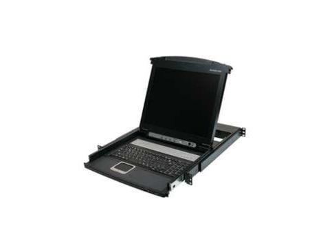 IOGEAR GCL1800 17" LCD-konsoli - KVM-konsoli - PS/2, USB - 17" - rackversio - 1280 x 1024 - VGA - 1U - TAA-yhteensopiva