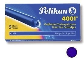 Pelikan blekkpatroner for fyllepenner kongeblå