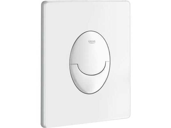 GROHE Skate Air, Flush plate, Hvit, Akrylonitril-butadien-styren (ABS)