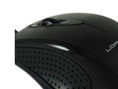 LC-Power LC-M710B, Oikeakätinen, Optinen, USB A-tyyppi, 800 DPI, Musta