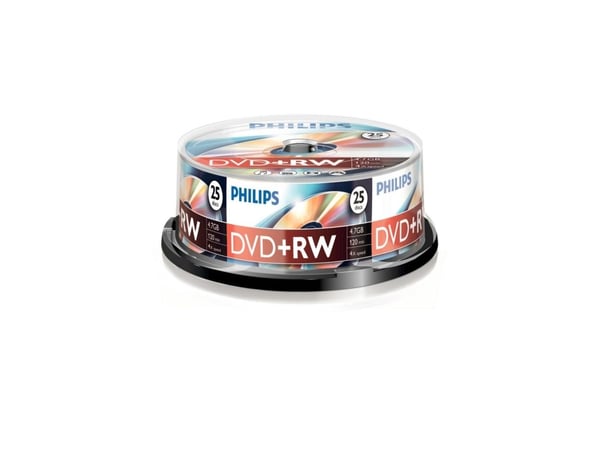 Philips DVD+RW DW4S4B25F/00, 4,7 GB
