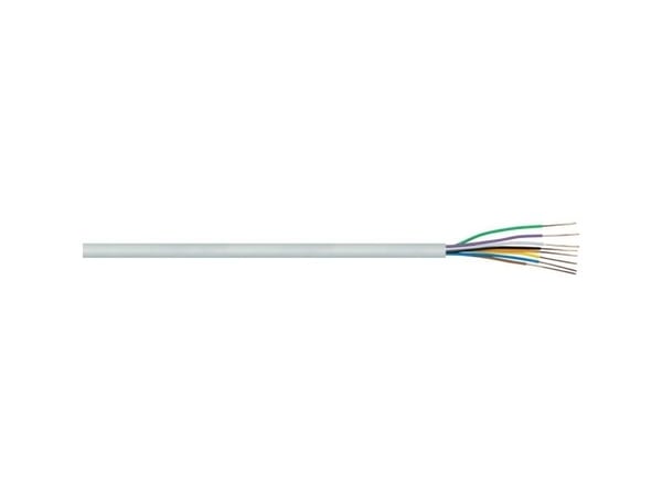 Kash 70I130 Ovikellon letkukaapeli 3 x 2 x 0,8 mm² Valkoinen 10 m