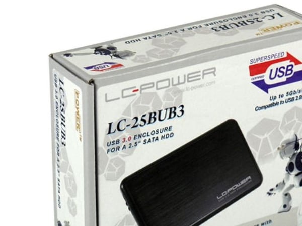 LC Power LC-25BUB3 - Drevkabinett - 2.5" - SATA 6Gb/s - USB 3.0
