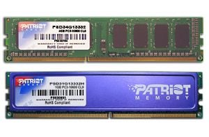 Patriot Signature Line - DDR3 - modul - 4 GB - DIMM 240-pin - 1333 MT/s / PC3-10600 - CL9 - 1.5 V - ej buffrad - icke ECC