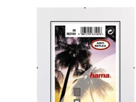 Hama Clip-Fix, Enkel bilderamme, Glass, Gjennomsiktig, 9 x 13 cm, Clip-Fix, Ikke-reflekterende