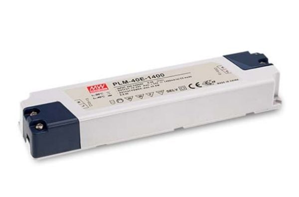 MEAN WELL PLM-40-1400, Lighting, Innendørs, 110 - 295 V, 47/63 Hz, 40,6 W, AC-to-DC