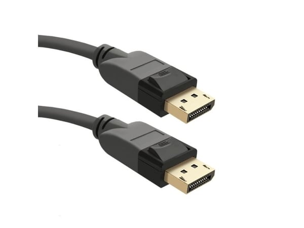 Qoltec - DisplayPort-kabel - DisplayPort (hann) til DisplayPort (hann) - DisplayPort 1.3 - 1.5 m