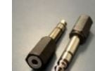 MicroConnect - Audioadapter - stereojakk hann til mini-phone stereo 3.5 mm hunn