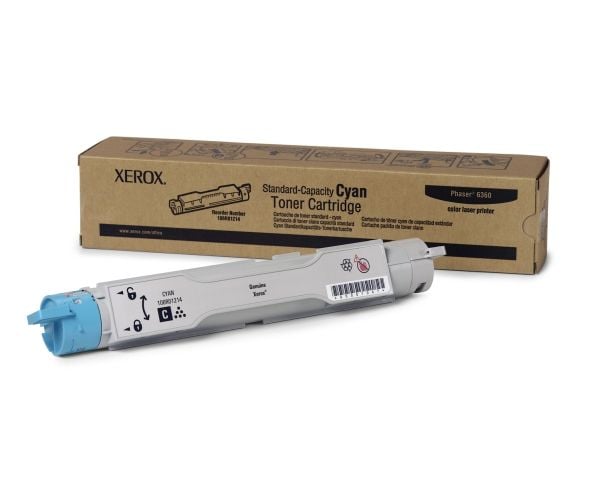 Xerox Phaser 6360 - Cyan - original - tonerpatron - for Phaser 6360DA, 6360DB, 6360DN, 6360DT, 6360DX, 6360N