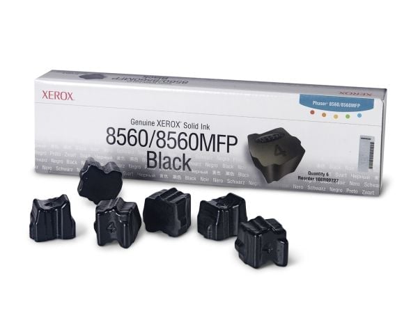 Xerox Phaser 8560MFP - 6-pack - svart - fast bläck - för Phaser 8560