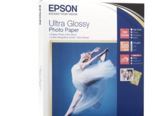 Epson Ultra Glossy Photo Paper - Blank - 100 x 150 mm 20 ark fotopapir - for EcoTank ET-1810, 2810, 2811, 2814, 2815, 2820, 2825, 2826, 2850, 2851,...