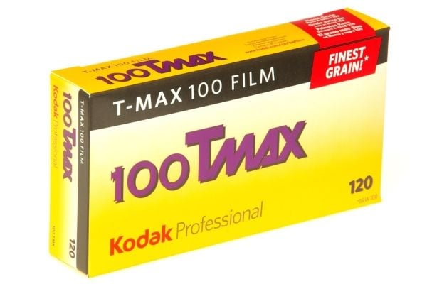Kodak Professional T-Max 100 - Svart/hvit duplikatfilm - 120 (6 cm) - ISO 100 - 5 ruller