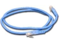 MicroConnect - Nettverkskabel - RJ-45 (hann) til RJ-45 (hann) - 1 m - UTP - CAT 5e - blå