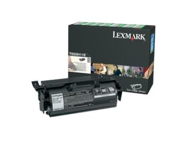 Lexmark T650H11E, Patron, Sort, Laser, Lexmark, T650, T652, T654