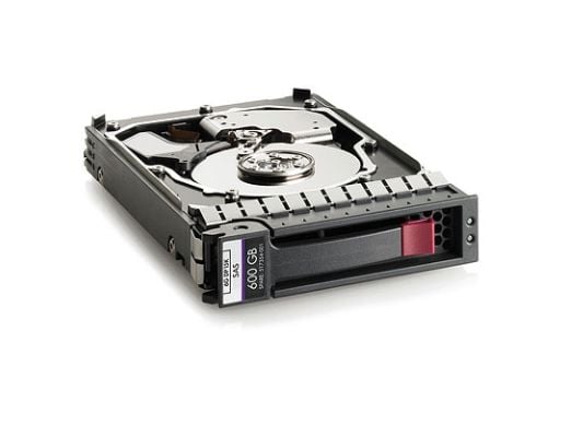 HPE Dual Port Enterprise - Harddisk - 600 GB - hot-swap - 3.5" - SAS 6Gb/s - 15000 rpm [REFURBISHED]