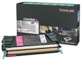 Lexmark C5340MX, 7000 sivua, Magenta, 1 kpl