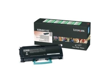 Lexmark X264H11G, 9000 sivua, Musta, 1 kpl