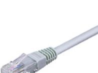 MicroConnect - Nettverkskabel - RJ-45 (hann) til RJ-45 (hann) - 20 m - UTP - CAT 5e - med støvel, flertrådet - grå