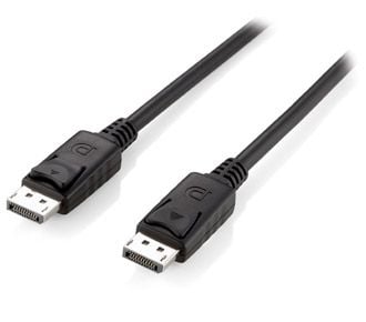 Utstyr DisplayPort 1,2 St/St 3,0m 4K/60Hz komp.HDCP schwarz Polybeutel