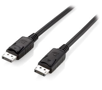 Utstyr DisplayPort 1,2 St/St 1,0m 4K/60Hz komp.HDCP schwarz Polybeutel