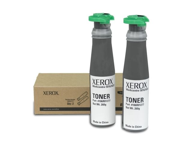 Xerox WorkCentre 5020 - 2-pack - svart - tonerpåfylling - for WorkCentre 5016, 5020