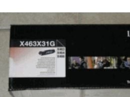 Lexmark X463X31G, 15000 sivua, Musta, 1 kpl