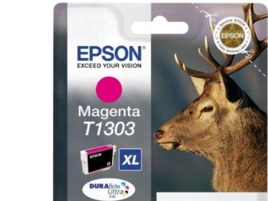 Epson Stag Mustepatruuna Magenta T1303 DURABrite Ultra Ink, Magenta, Väriainepohjainen muste, 1 kpl
