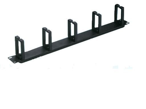Triton - Rackkabelstyringspanel - svart - 1U - 19"