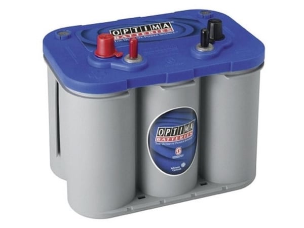 Optima Batteries BTDC4.2 blybatteri 12 V 55 Ah Blyfleece, konuspol M5, vedlikeholdsfritt