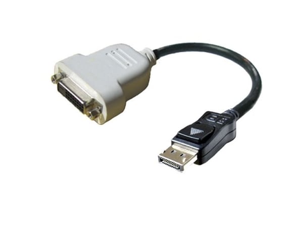 Dell - Displayadapter - DisplayPort (hann) til DVI-D (hunn)