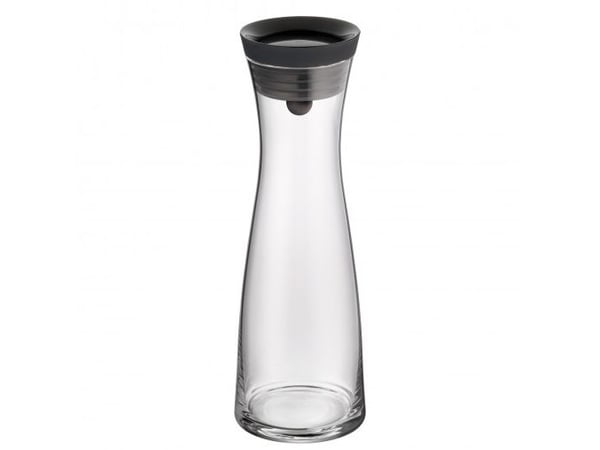 WMF 0617706610, Dekantteri, 1 L, Musta, Läpinäkyvä, Lasi, Pyöreä, Köhler & Wilms