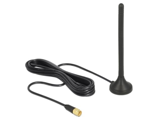 Delock - Antenne - Smart Home - 2.5 dBi - rundtstrålende - innendørs / utendørs