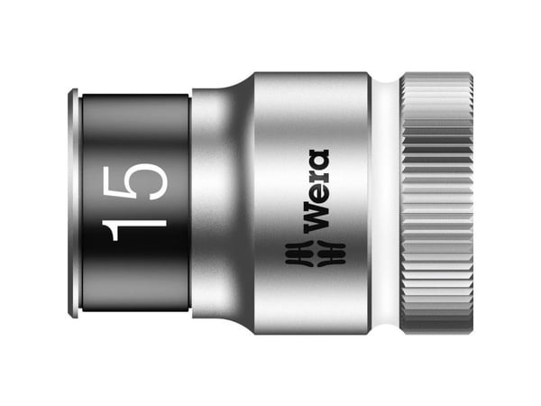 Wera 8790 HMC HF Zyklop, 1 stykker, Sekskantet, 25,4 / 2 mm (1 / 2"), 37 mm