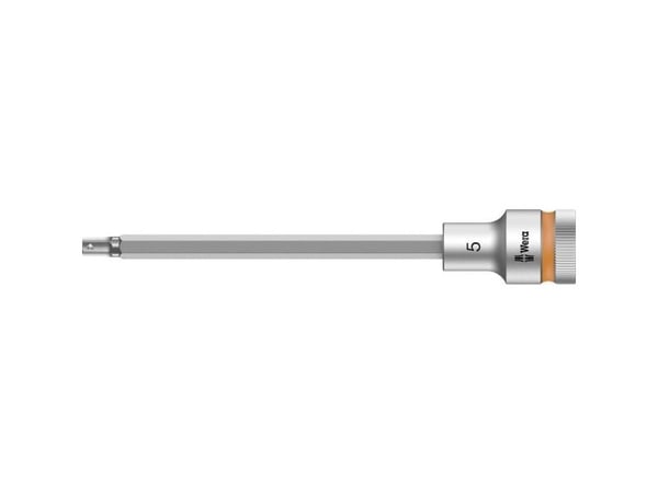 Wera 05003841001, Stikkontakt, 1/2", Metrisk, 1 hoder, 5 mm, Kromvanadiumstål