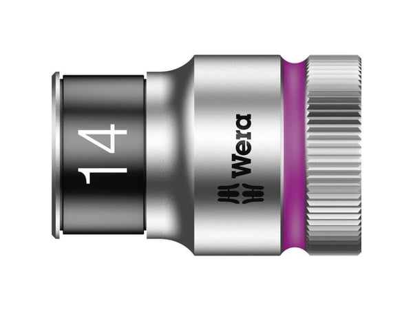 Wera 8790 HMC HF Zyklop, 1 stykker, Sekskantet, 25,4 / 2 mm (1 / 2"), 37 mm