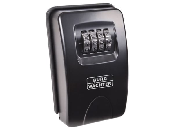 BURG-WÄCHTER KEYSAFE 20 SB, Zink, Sort, 1 krog(e), Kombinationslås, 83 x 135 x 46 mm