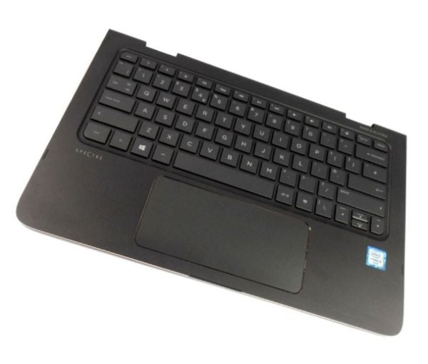 HP 834589-B31, Tastatur, US International, Bakgrunnsbelyst tastatur, HP, Spectre x360 13