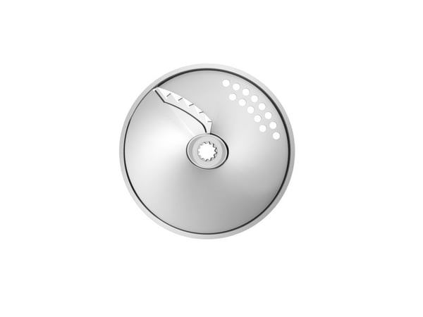 Bosch MUZ9PS1 - Pommes frites-plate - for kjøkkenmaskin - rustfritt stål - for OptiMUM MUM9A66R00, MUM9AX5S00, MUM9D33S11, MUM9DT5S41, MUM9GX5S21, ...