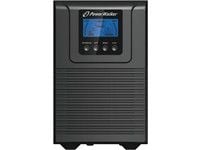 PowerWalker VFI 1000 TG, Dobbeltkonvertering (Online), 1 kVA, 900 W, 80 V, 300 V, 40 - 70 Hz