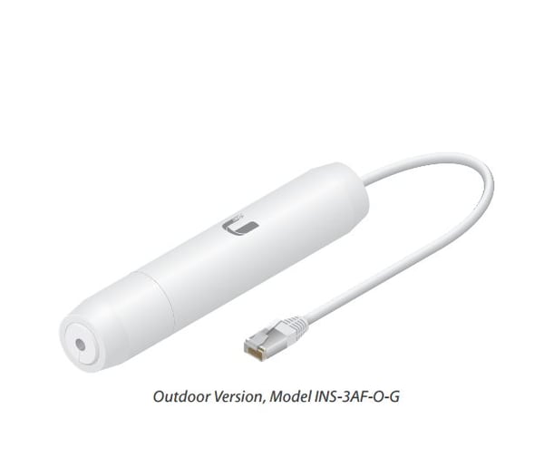 Ubiquiti Networks Instant 802.3af INS-3AF-O-G - Strøminjektor - 48 V