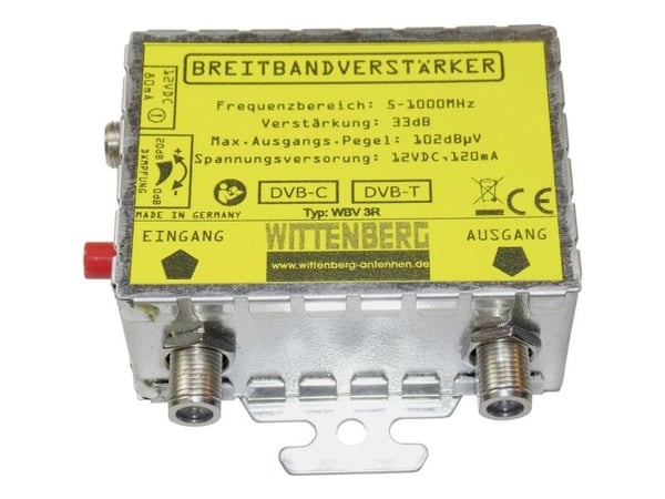 Wittenberg antenneforsterker WBV-3R DVB-T