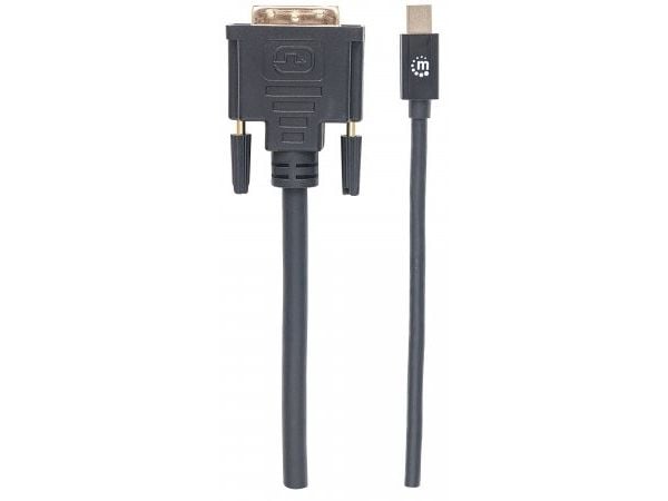 Manhattan 152150, 1,8 m, Mini DisplayPort, DVI-D, Hankjønn, Hankjønn, Rett