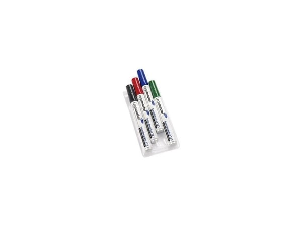 Legamaster 7-110094, 4 stykker, Svart, Blå, Grønn, Rød, 59,6 g, 75 mm, 145 mm, 18 mm