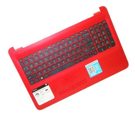 HP 855024-A41, Kabinett + tastatur, Belgisk, HP, 15-ba