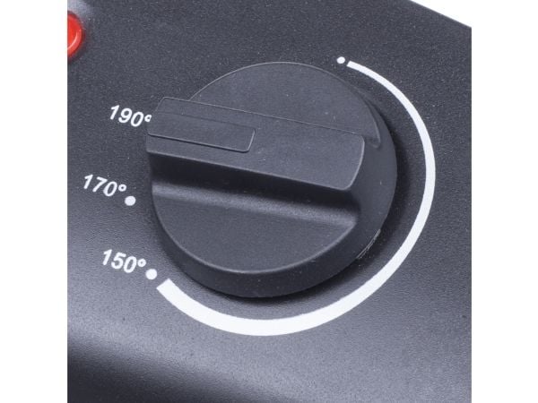 Tristar FR-6919, Frityrkoker, 2 l, 150 °C, 190 °C, Single/enkelt, Sort, Rustfritt stål